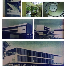 Fuente: Fotografías Históricas Archivo E. Katstaller Schott. Fotografías actuales: "Análisis de la Modernidad Arquitectónica en El Salvador: Obras Selectas" (2013).