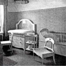 Elisabeth Von Baczko, Habitación para Niñ@s, Bremen, Alemania, 1910.